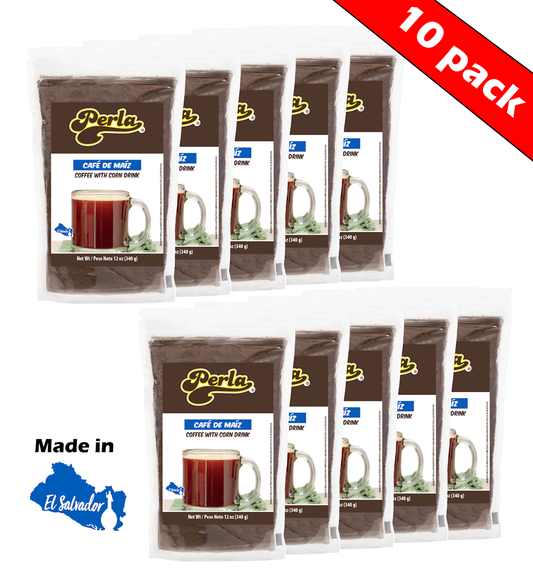 Perla Cafe de Maiz Salvadoreno (Pack of 10)