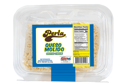 Perla Queso Molido (Grated Cheese) 12 oz