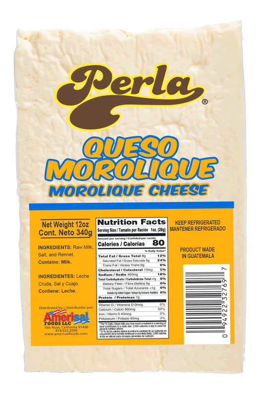 Perla Queso Morolique (Morolique Cheese)  12 oz