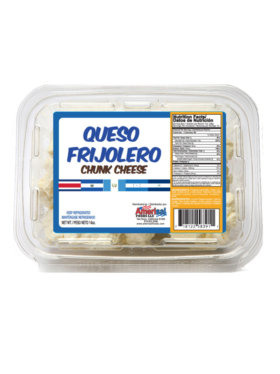 Queso Frijolero Amerisal (Chunk Cheese)