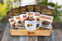 Perla Select with 100% Wood Tray with Soup Mug + Spoon