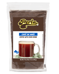 Perla Salvadoran Coffee with Corn Drink - Case of 20 (12 oz each)