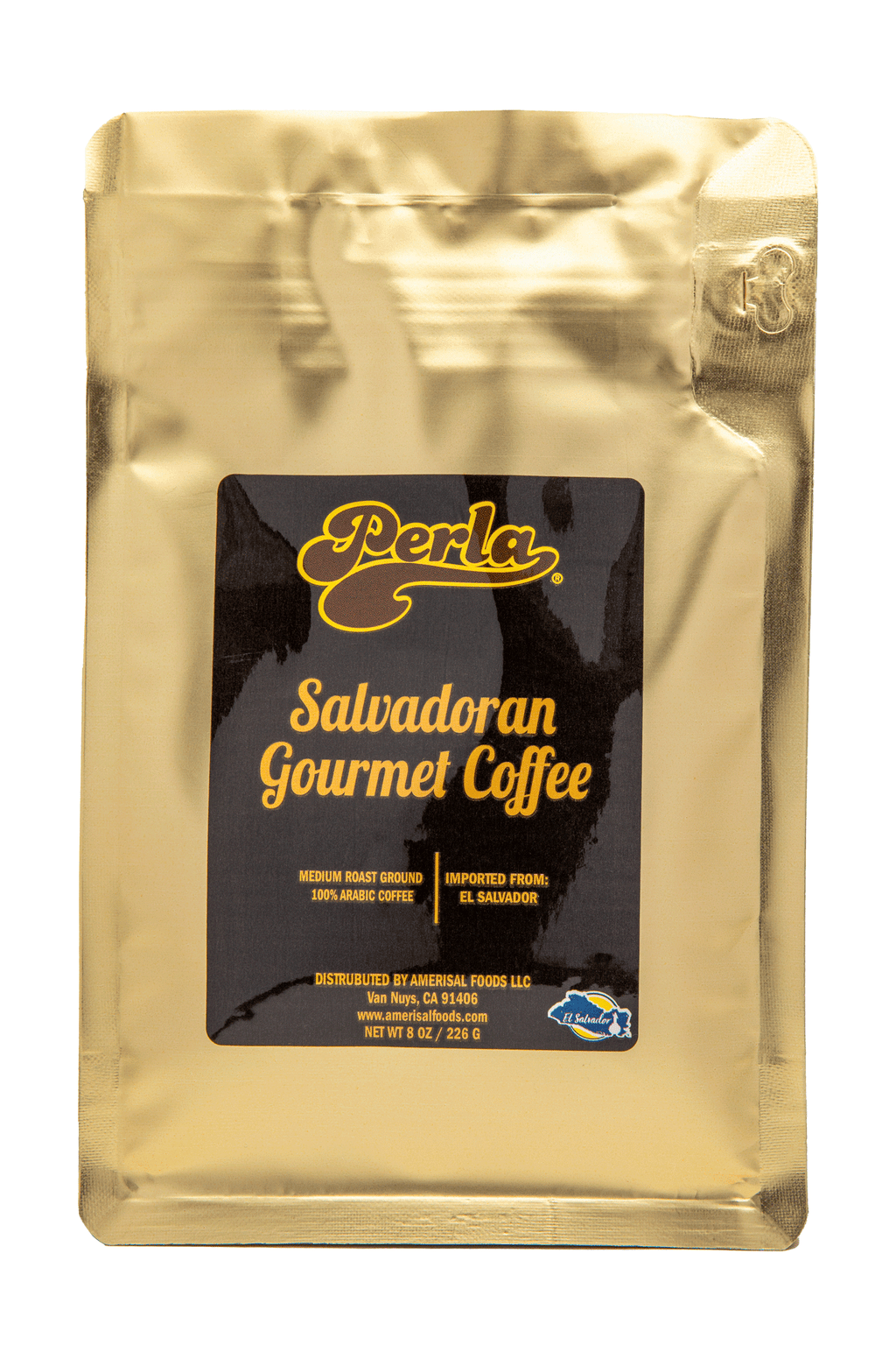 Perla Café Gourmet Salvadoreno (Salvadoran Gourmet Coffee) 8 oz ...