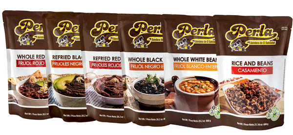 Perla Best Seller Salvadoran  Beans - Pack of 6